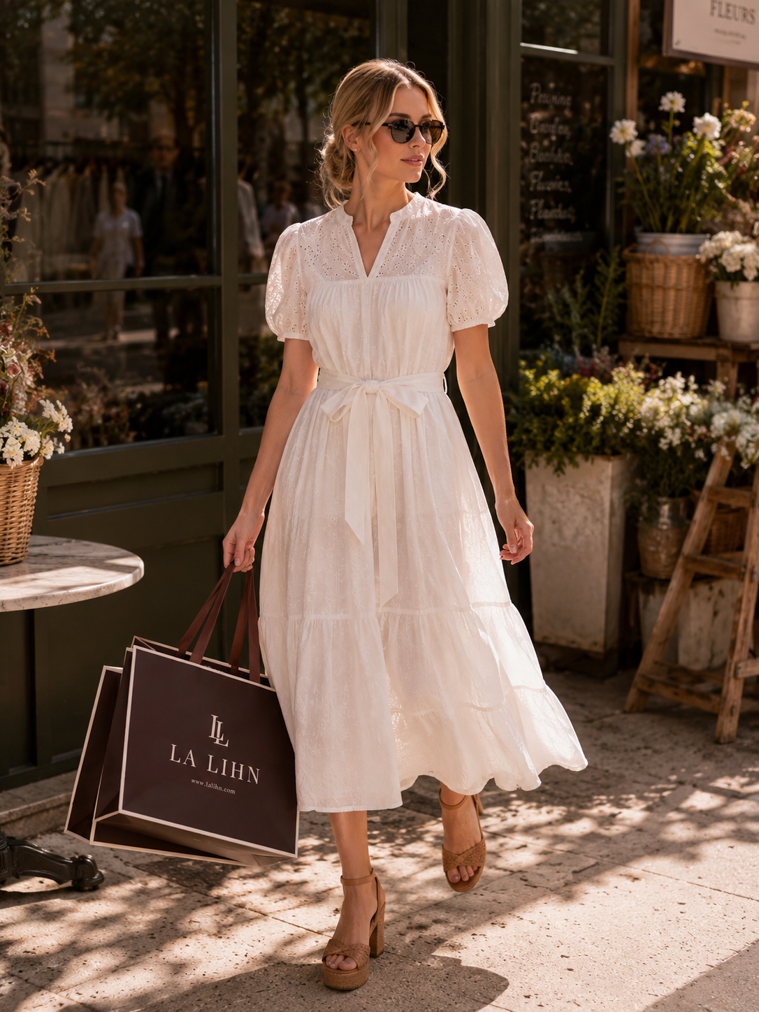 The Alina Midi Dress – LaLihn