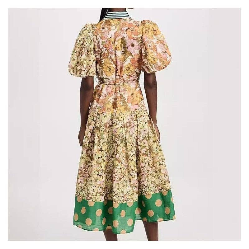 Whimsy Dot Midi Dress