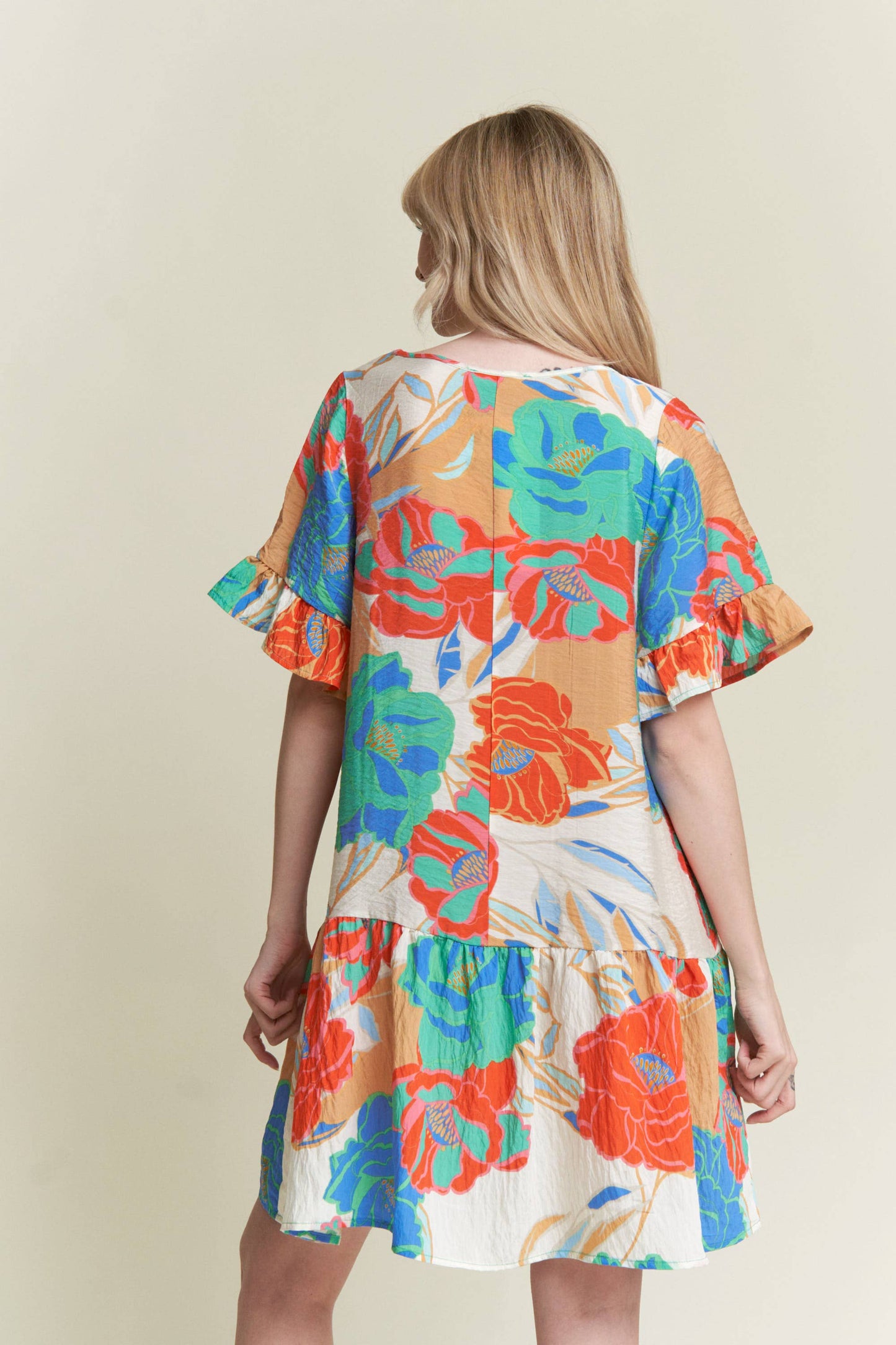 Wildflower Ruffled Babydoll Dress