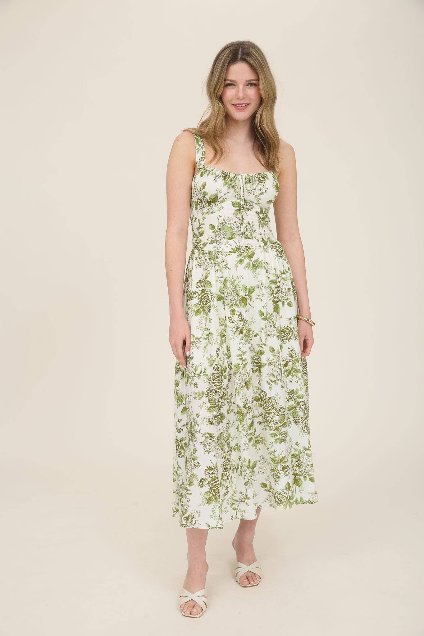 Rosalie Corset Midi Dress