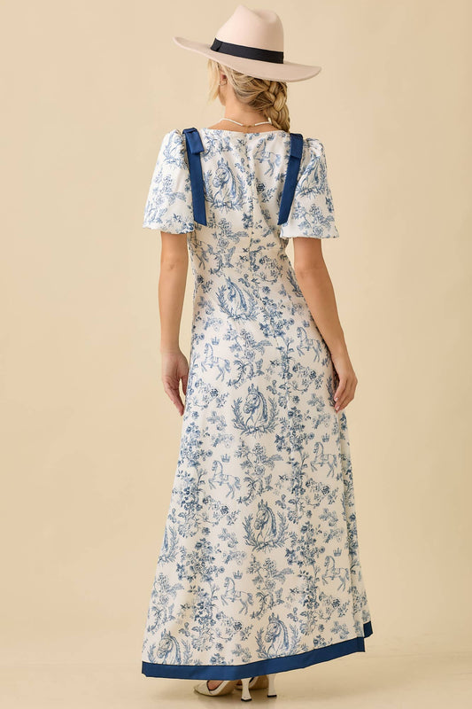 Aurora Toile Dress
