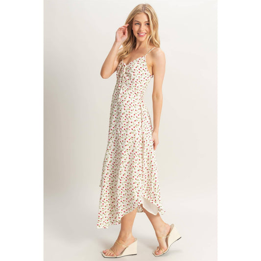Lucy Ditsy Floral Midi Dress
