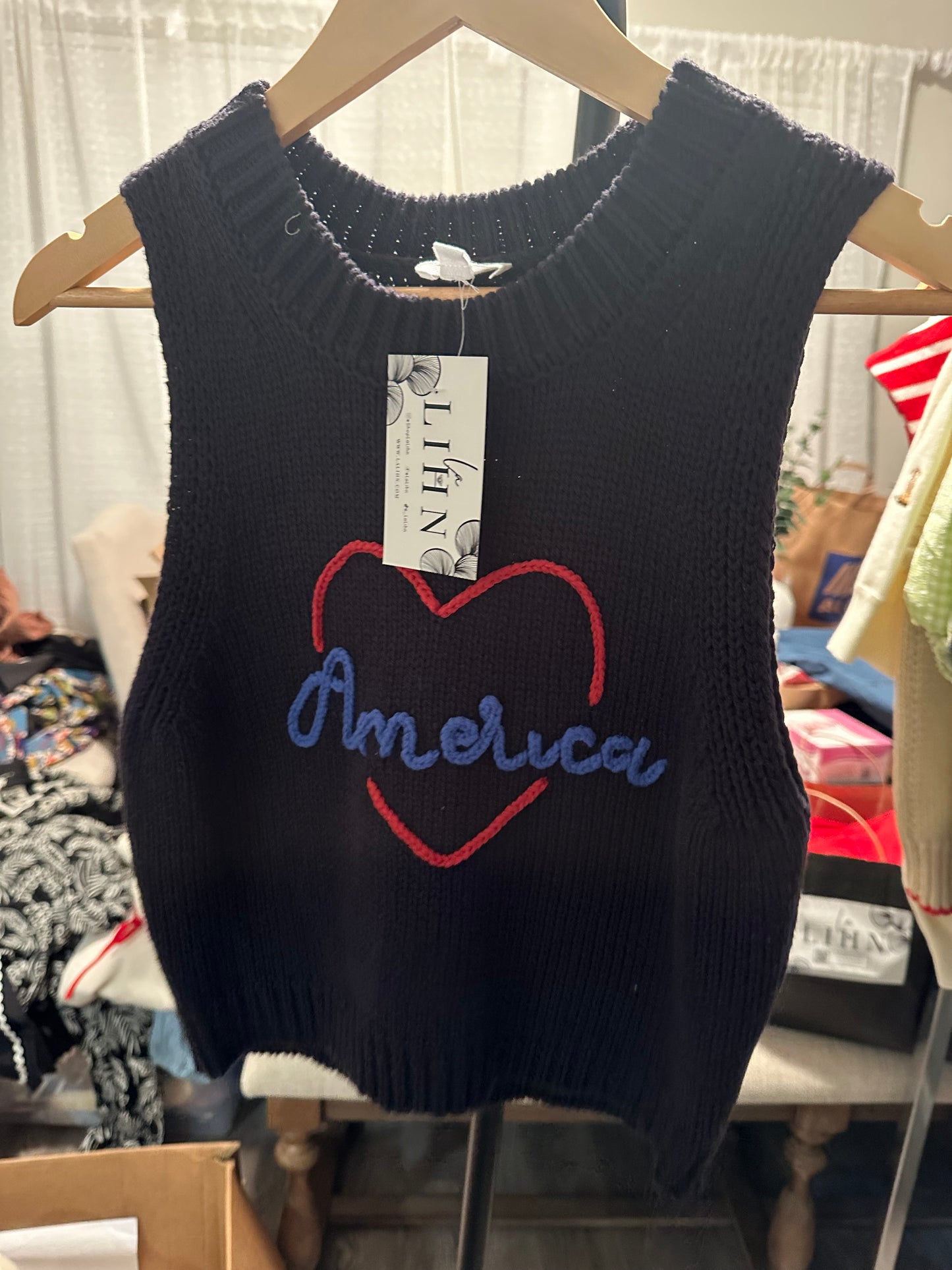 Americana Knit Vest