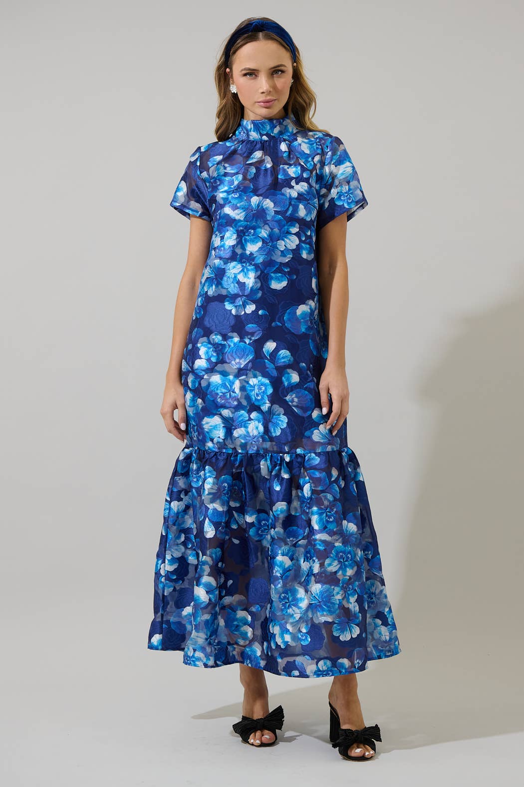 Abay Floral Organza Dress LaLihn Abay Floral Organza Dress LaLihn