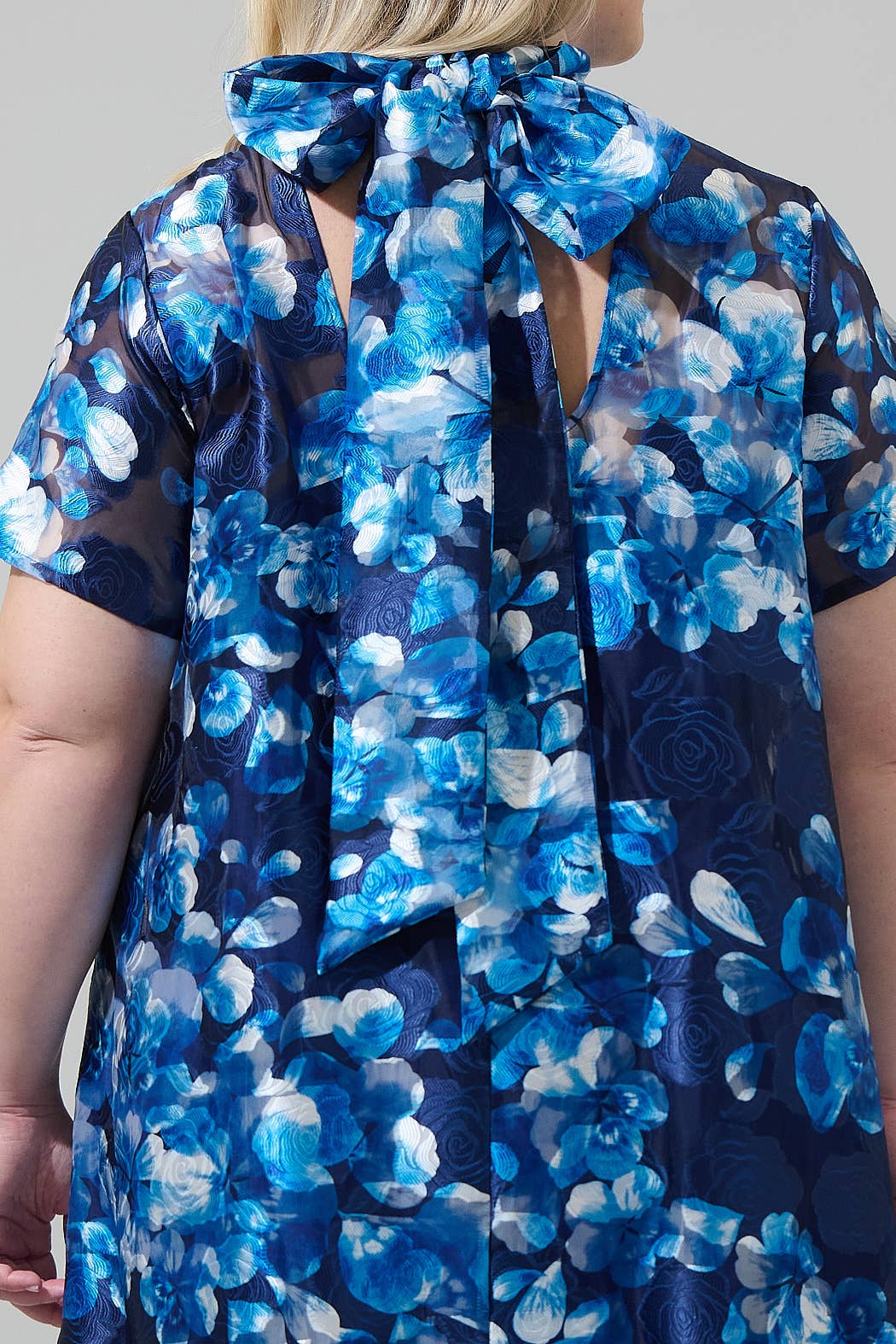 Abay Floral Organza Dress