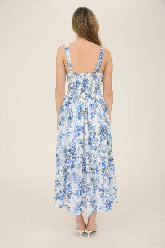 Rosalie Corset Midi Dress