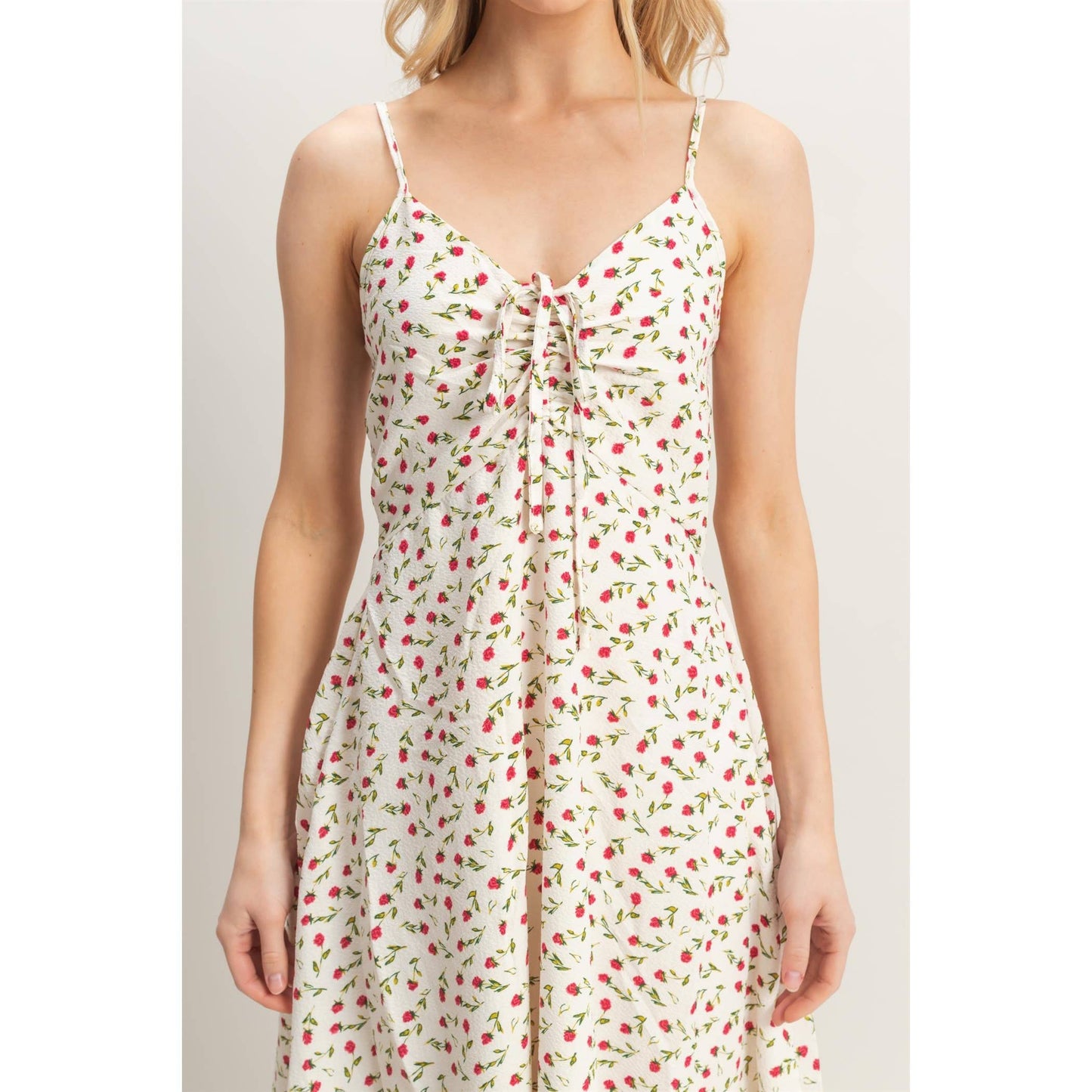 Lucy Ditsy Floral Midi Dress
