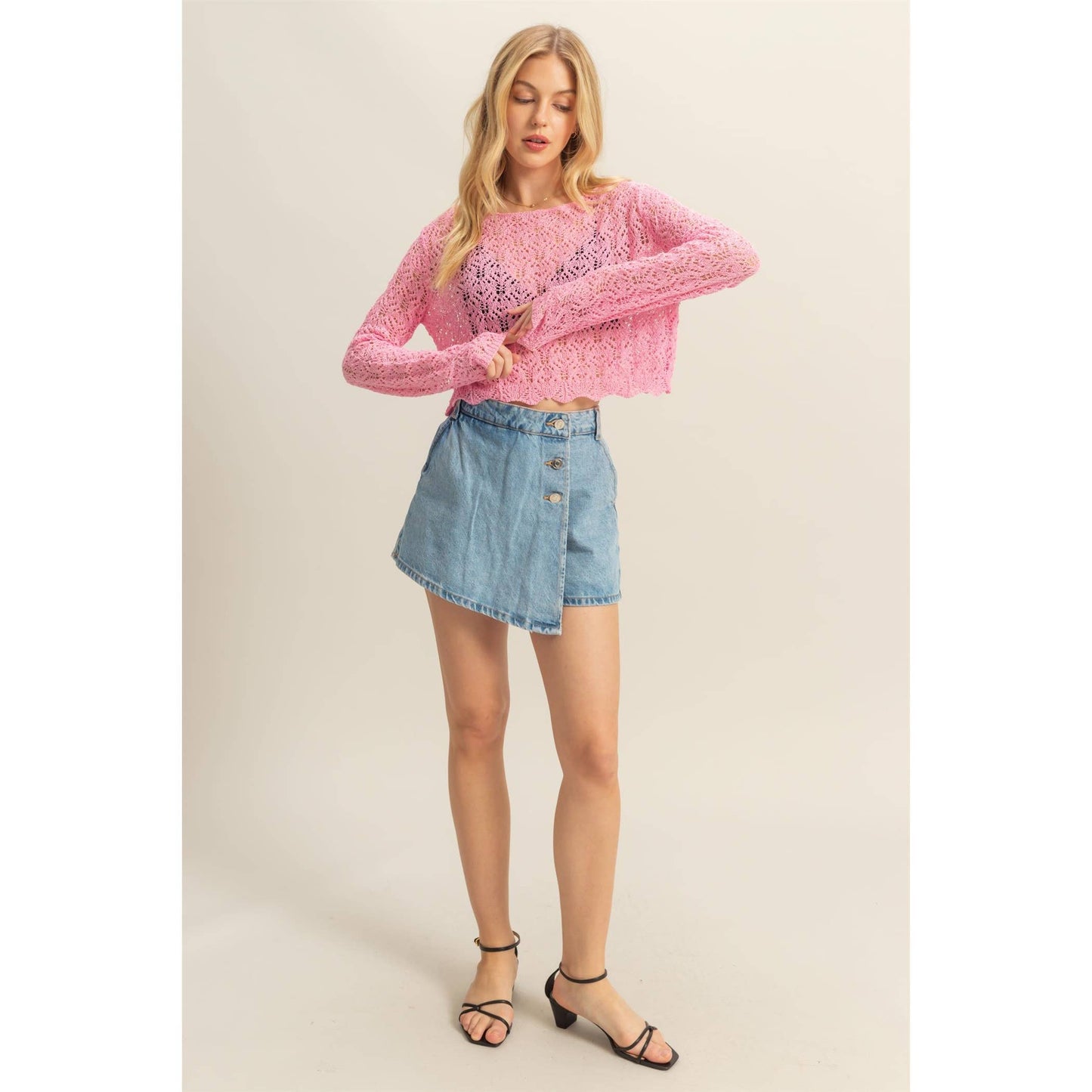 Wispy Crochet Top