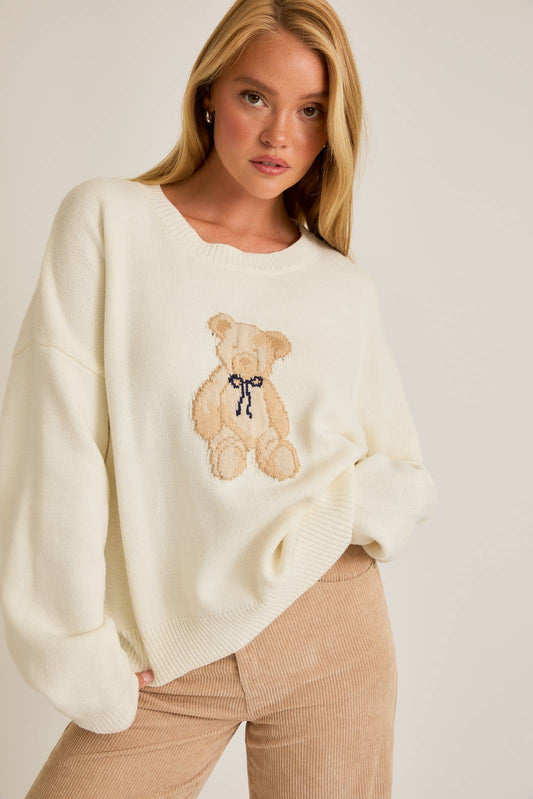 Charming Teddy Sweater