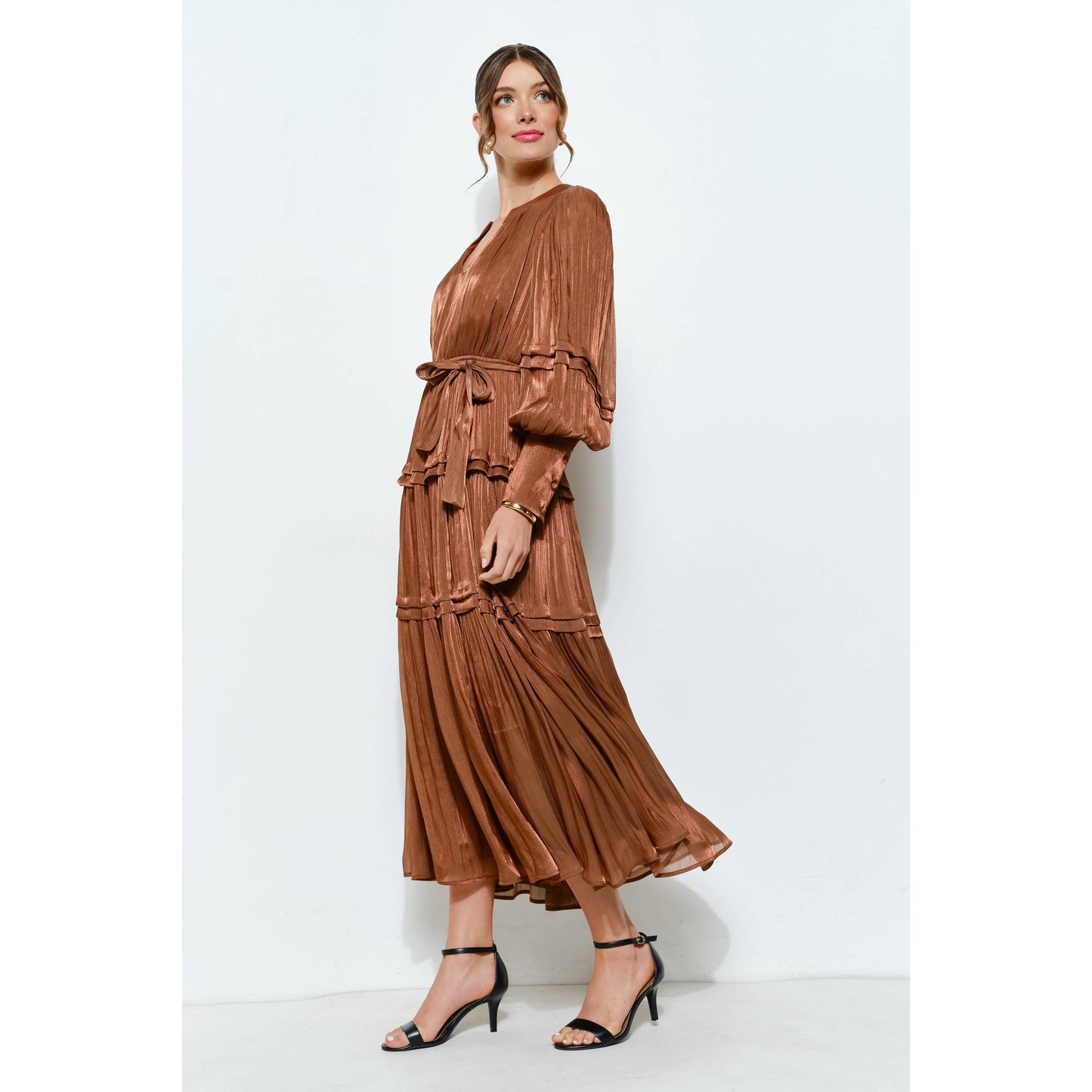 The Solenne Tiered Midi