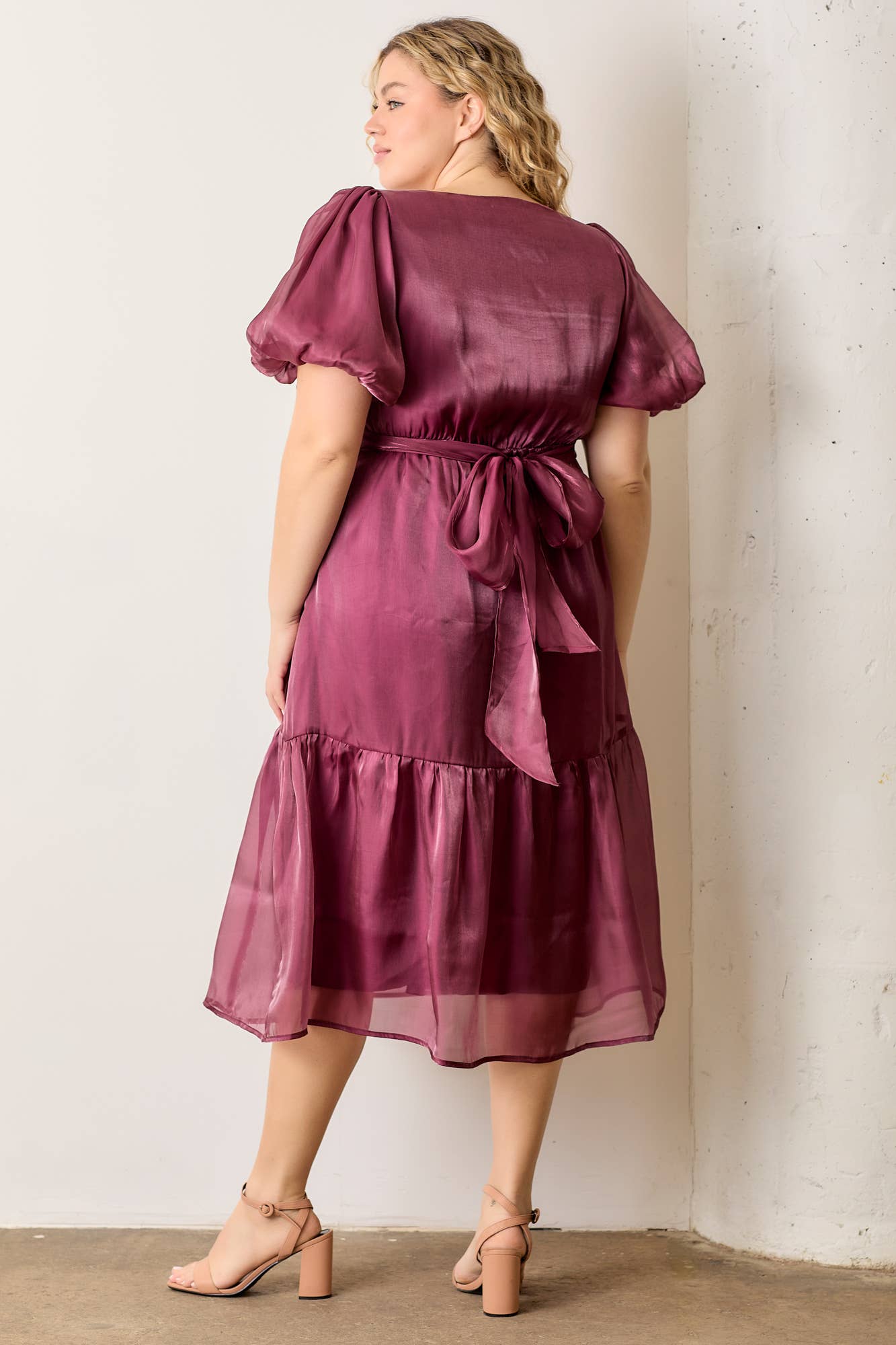 Adalynn Wrap Midi Dress