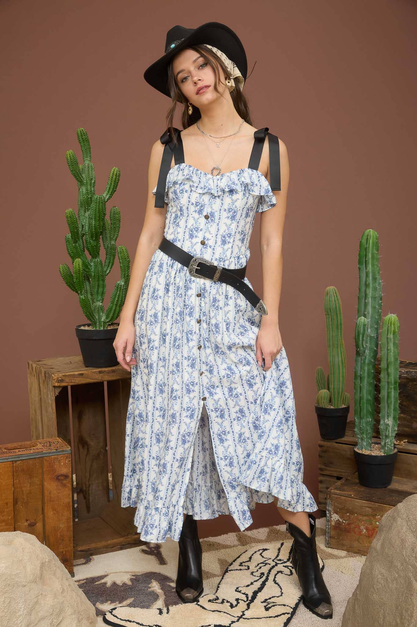 Provence Midi Dress