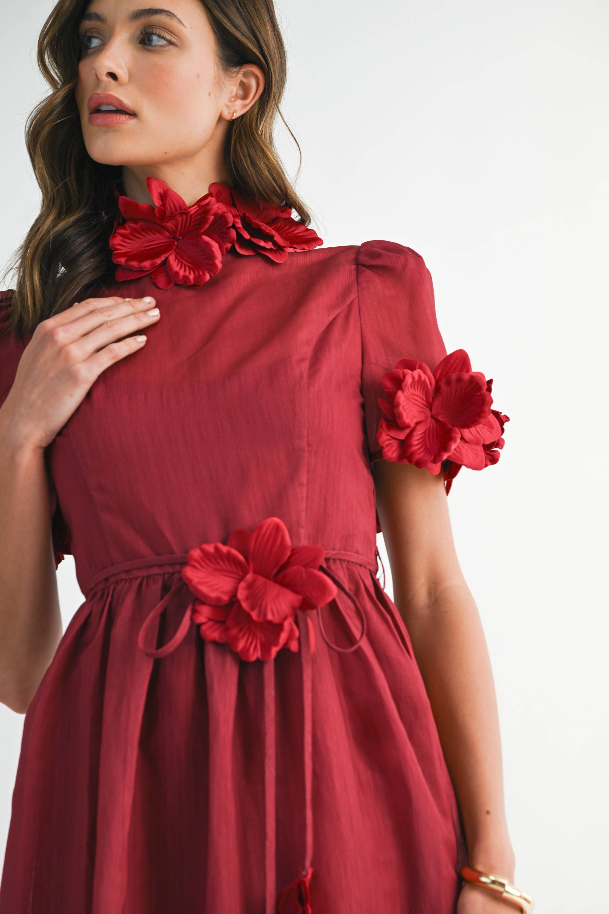 acid bloom midi dress Parker Bloom Midi Dress – LaLihn