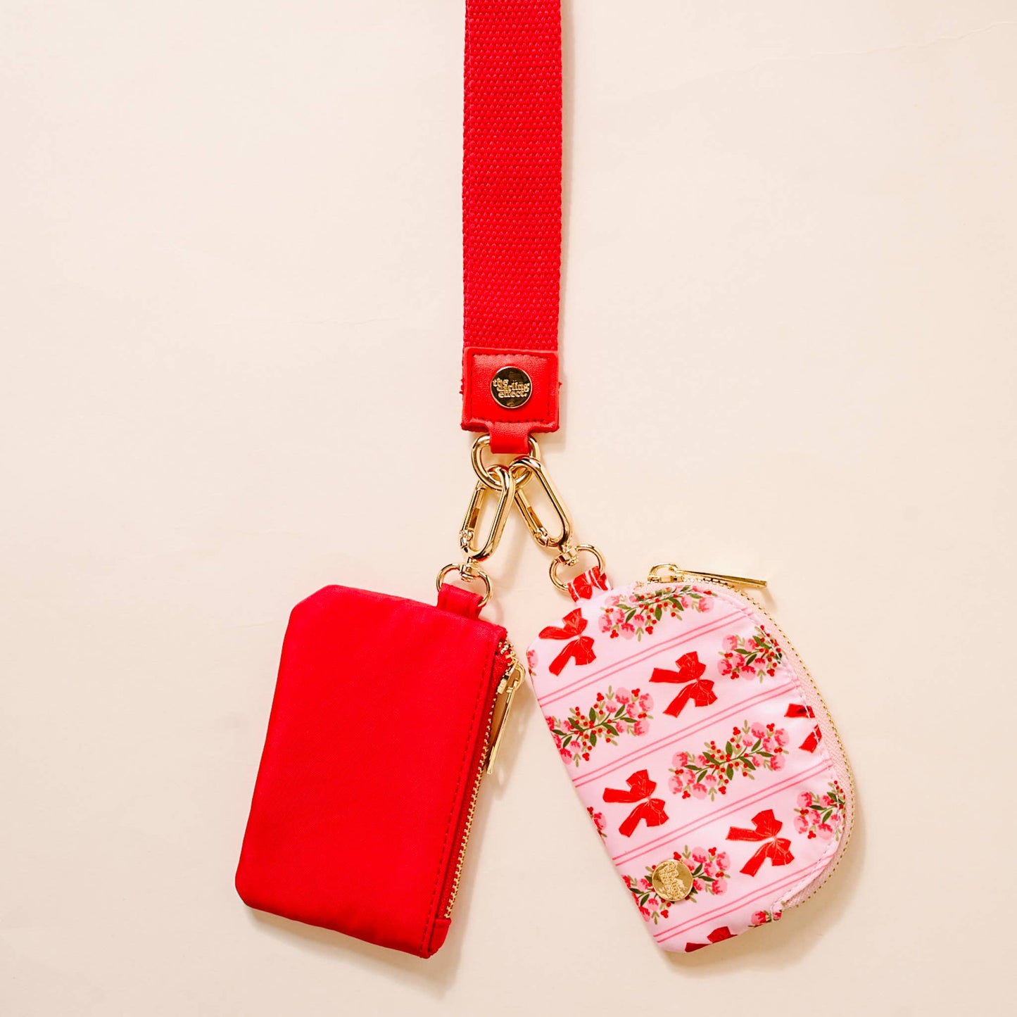 Duo Pouch Wristlet-Oh So Merry