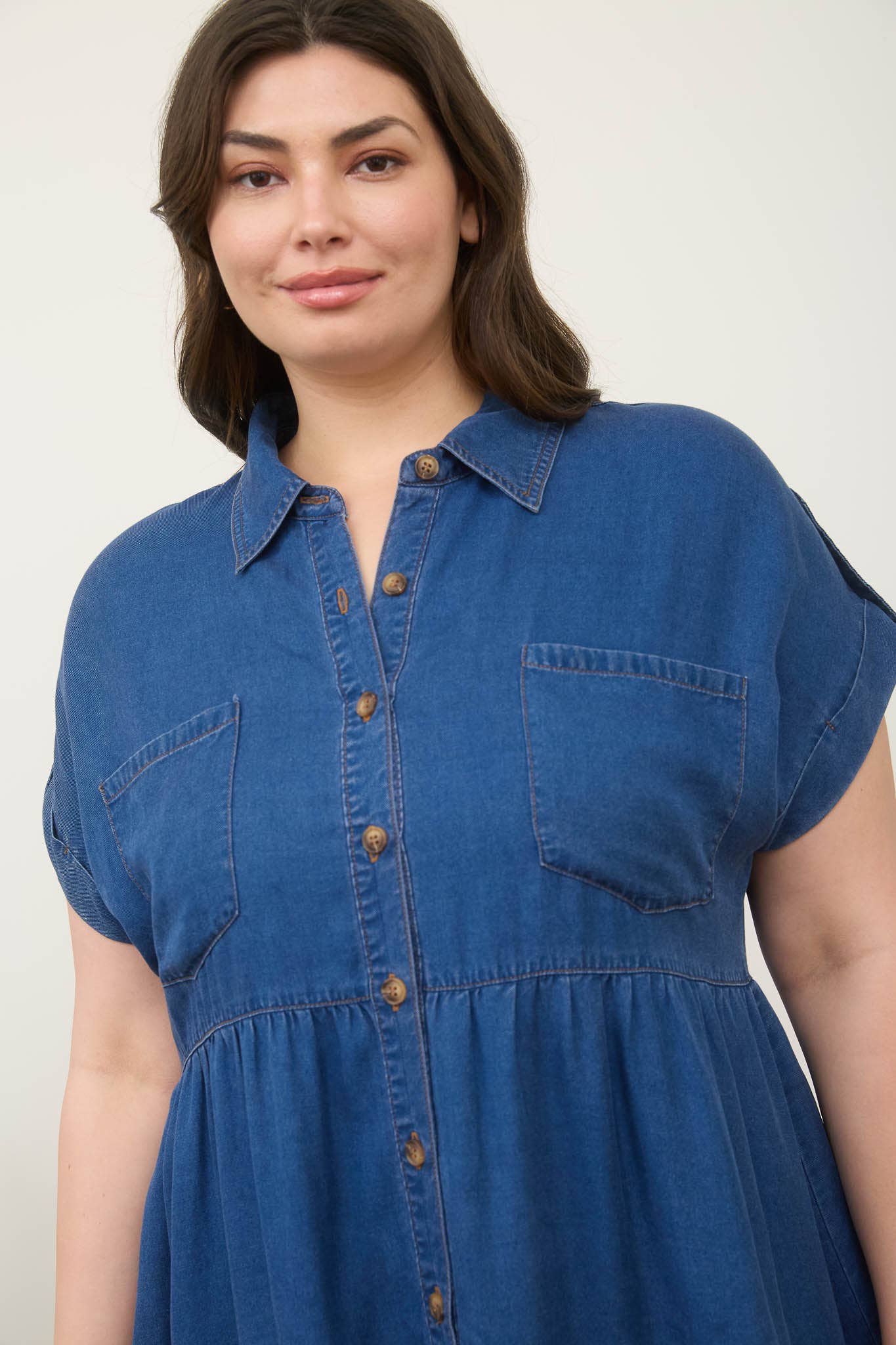 Harper Chambray Dress