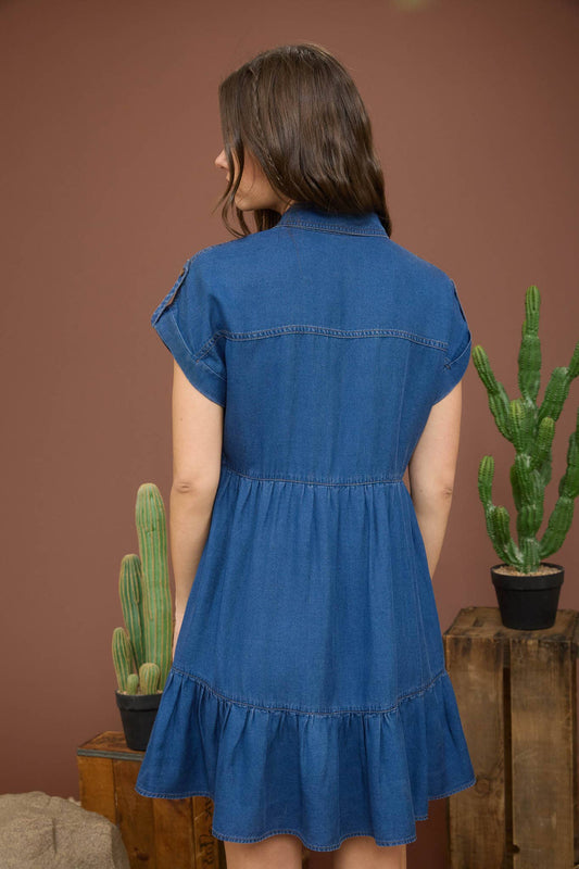 Harper Chambray Dress