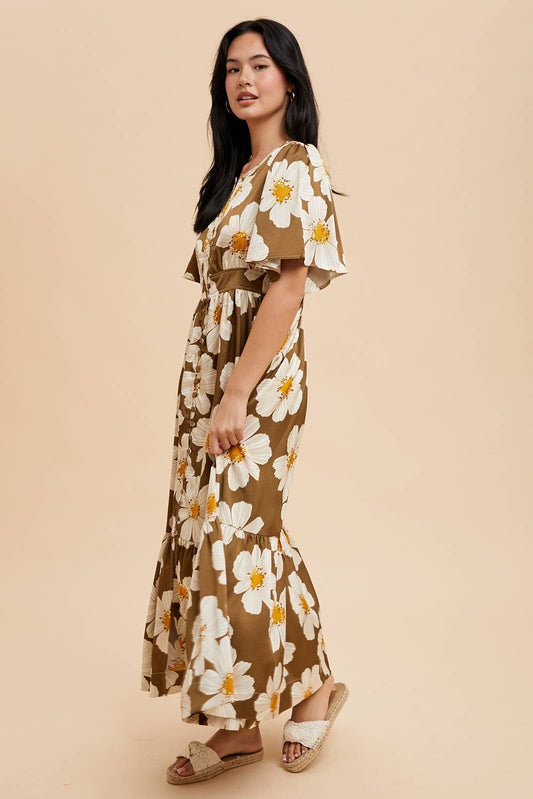 Danae Floral Maxi Dress