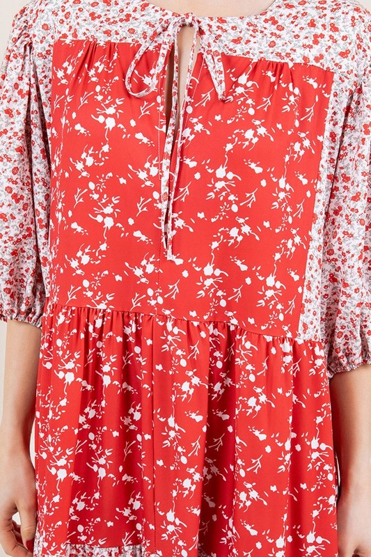 Belle Bubble Sleeve Dress