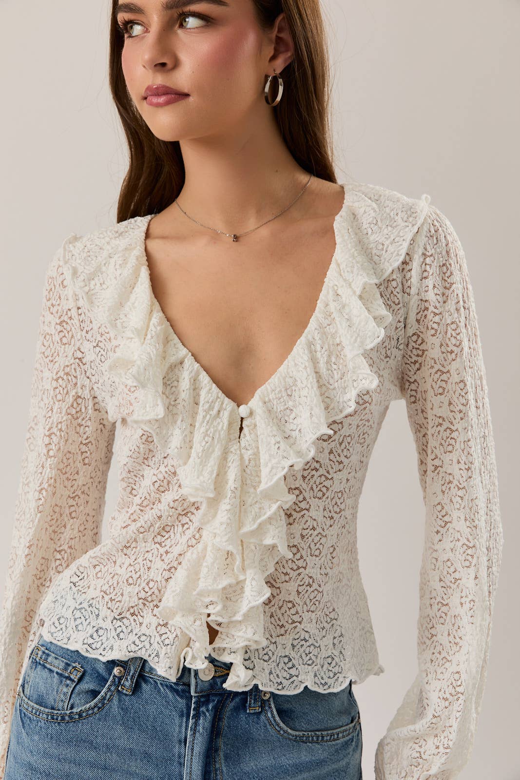 Daphne Lace Top
