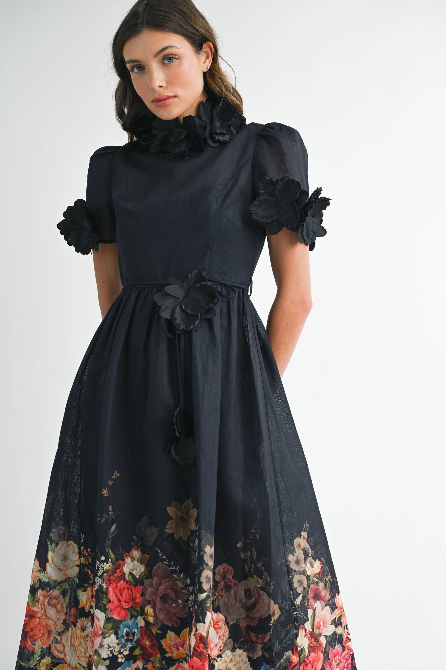 Parker Bloom Midi Dress LaLihn Parker Bloom Midi Dress LaLihn