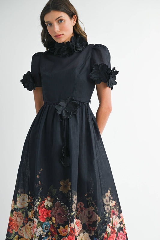 Parker Bloom Midi Dress