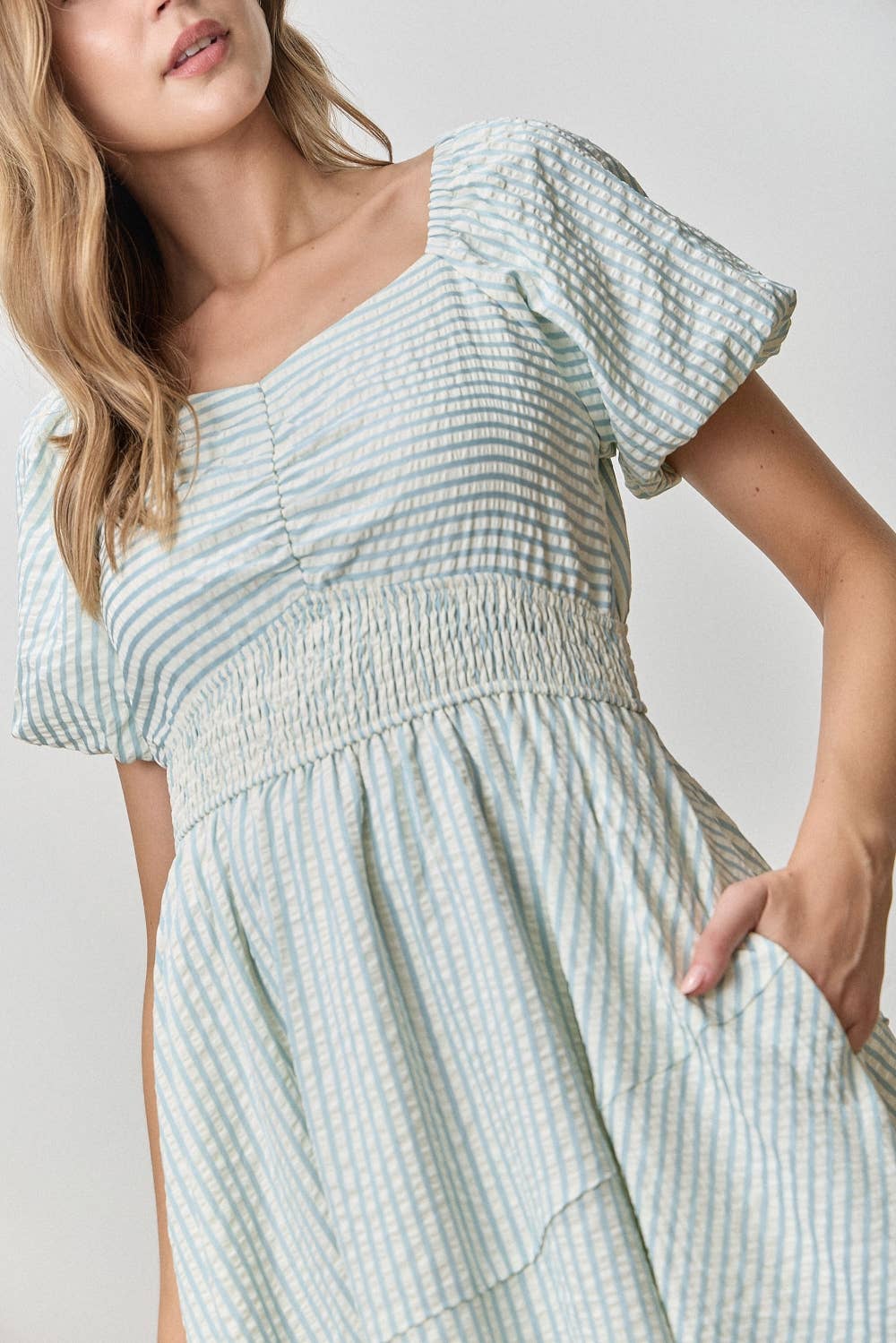 Sammie Smocked Midi Dress