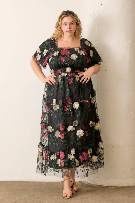 Florence Bloom Maxi Dress