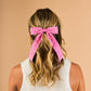 Darling Hair Bow - Hot Pink