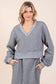 Taylor 2-Piece Quilted Knit Lounge Set