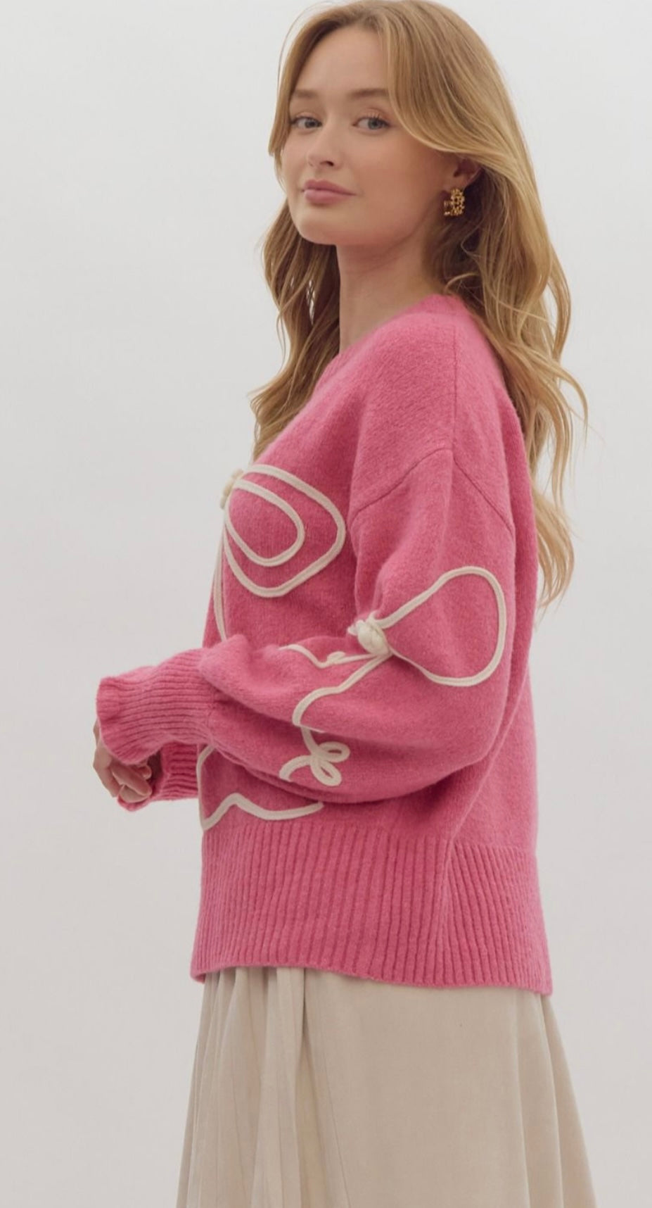 Bow Knit Sweater