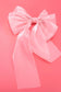 Organza Sheer Bow Hair Clip