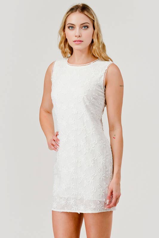 Mandy Embroidered Dress