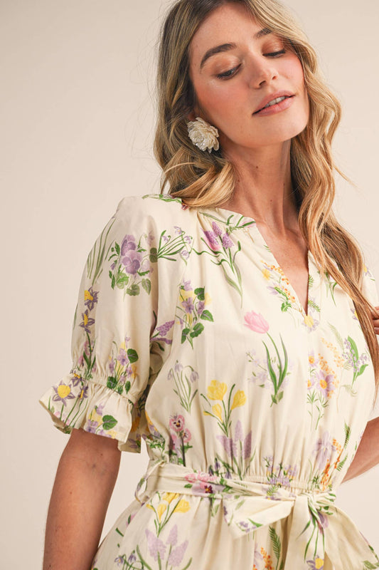 The Bellewood Floral Midi Dress
