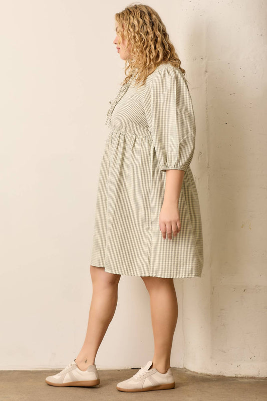 Patty Plaid Mini Dress