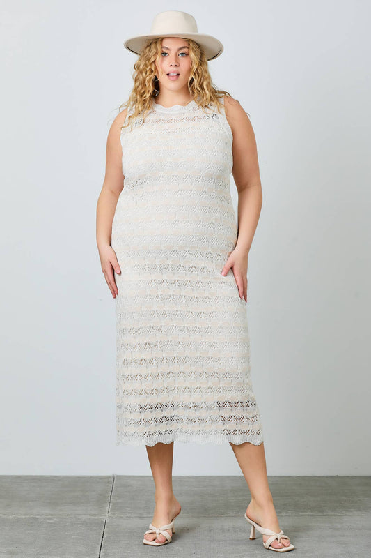 Maxine Crochet Dress