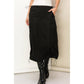 Parachute Drawstring Cargo Skirt