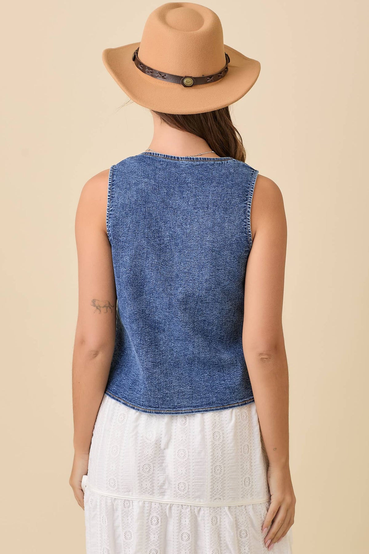 Marlowe Denim Vest