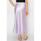 Satin Midi Skirt