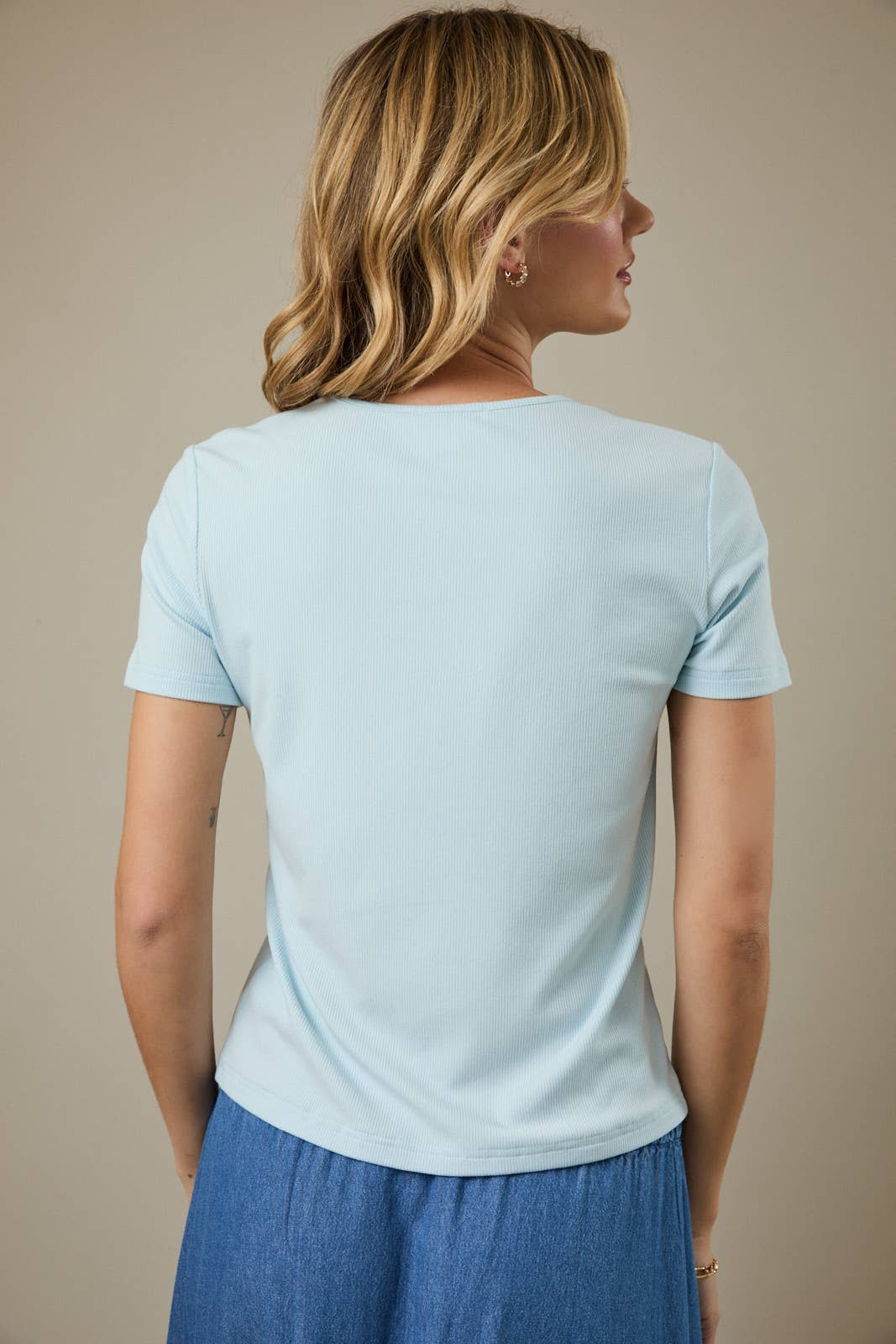 Isla Ribbed Top