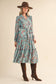 Vale Paisley Midi Dress