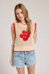 Tomato Vine Knit Vest