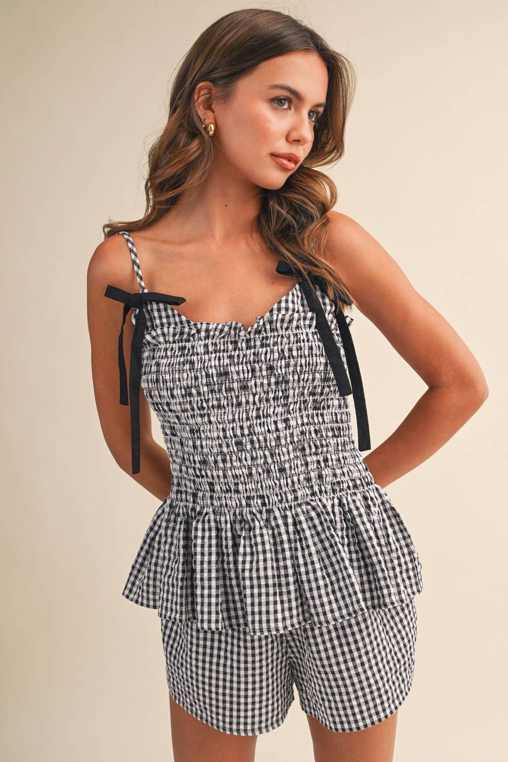 Lola Gingham Set