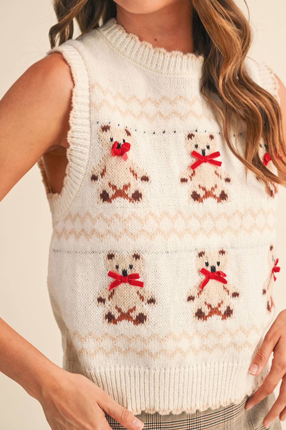 Teddy Sweater Vest