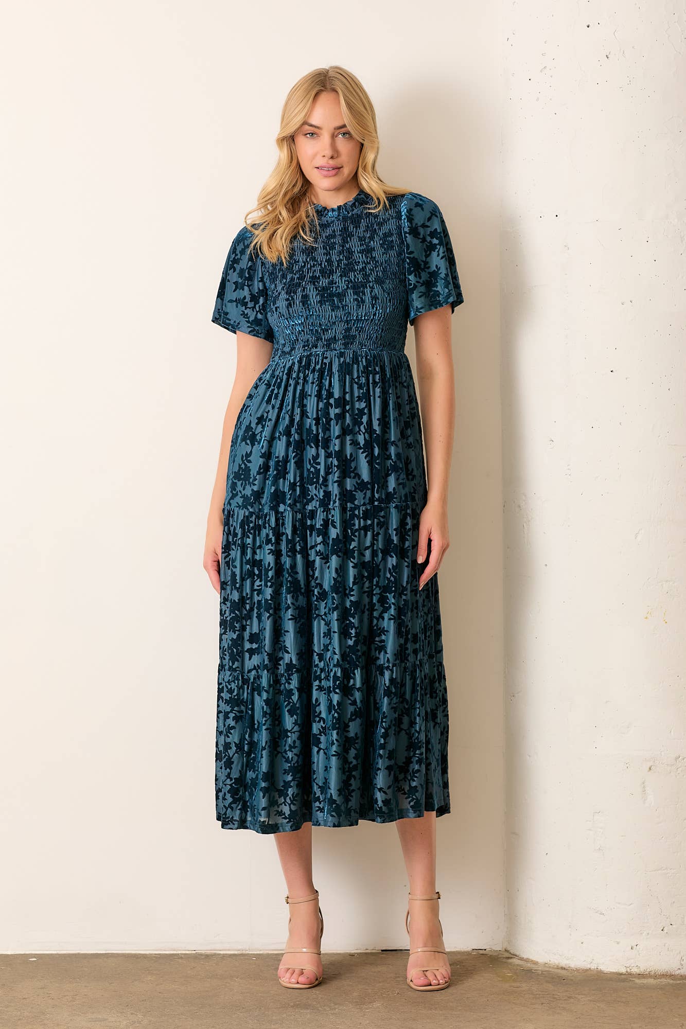 Midnight Velvet Maxi Dress