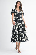 The Aurelia Embroidered Midi