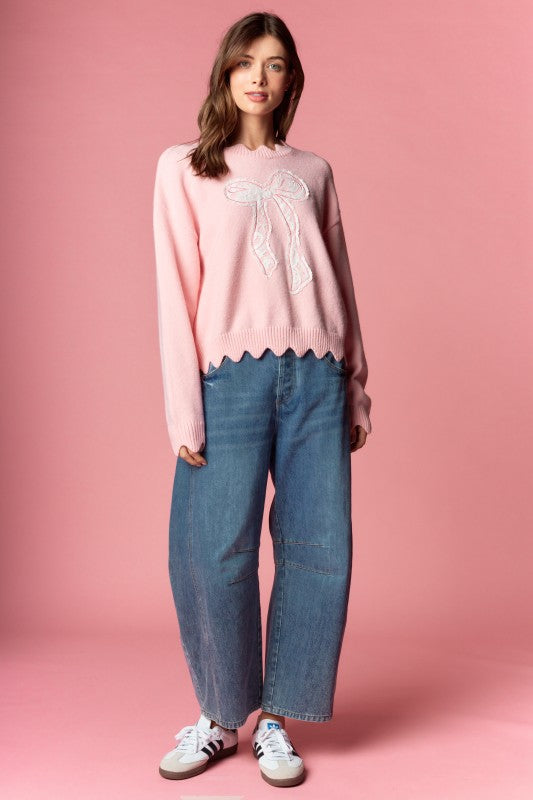 Always Bow Sweater