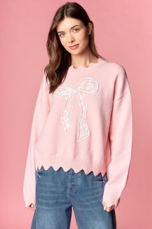 Always Bow Sweater