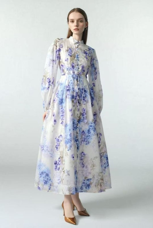 Evening Bloom Embellished Dress