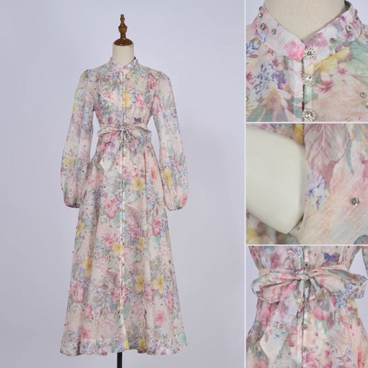 Glimmer Rhinestone Maxi Dress