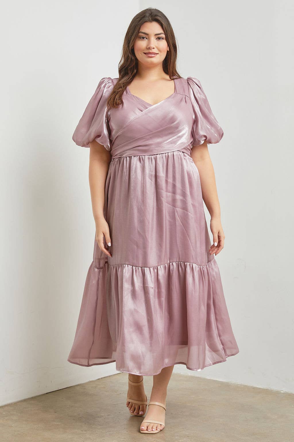 Amelia Tiered Midi Dress Amelia Tiered Midi Dress